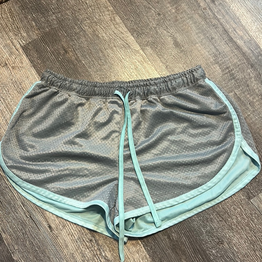 Blue and Grey Sport Shorts